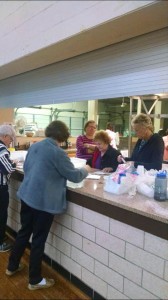 Pilgrim Council donates items to St Michaels soup kitchen